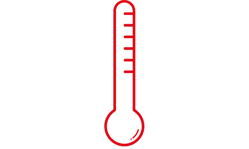 picto canva thermomètre , Maison connecté, Somme alarme